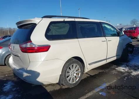2017 Toyota Sienna Xle Premium 7 Passenger from USA, damaged, VIN 5TDDZ3DC7HS149558